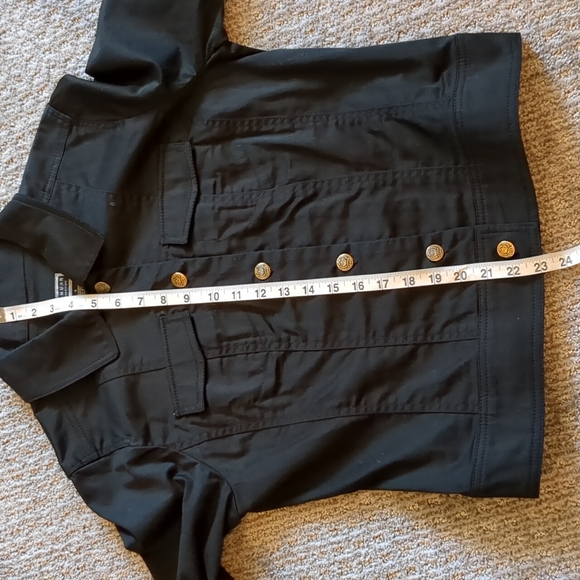 RENUAR COLLECTION Women's Black Cropped Jacket - 8 - Picture 11 of 12